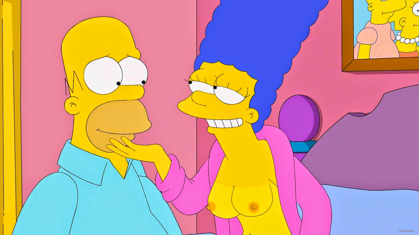 Of simpsons the pictures naked Simpsons Cartoon